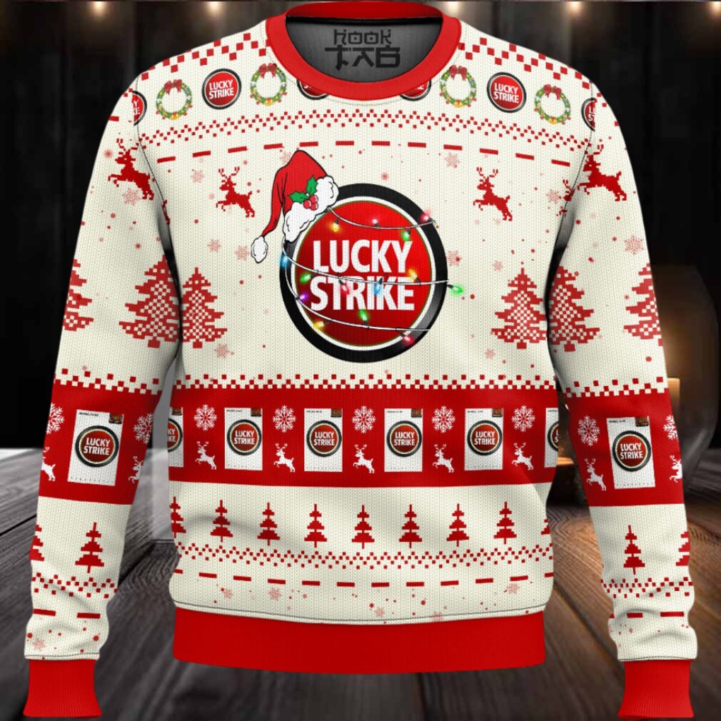 Lucky Strike Ugly Christmas Sweater Lucky Strike Ugly Christmas Sweater
