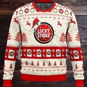 Lucky Strike Ugly Christmas Sweater