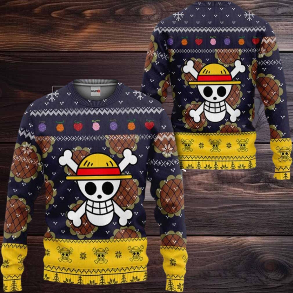 Luffy Wano Arc One Piece Ugly Christmas Sweater Luffy Wano Arc One Piece Ugly Christmas Sweater