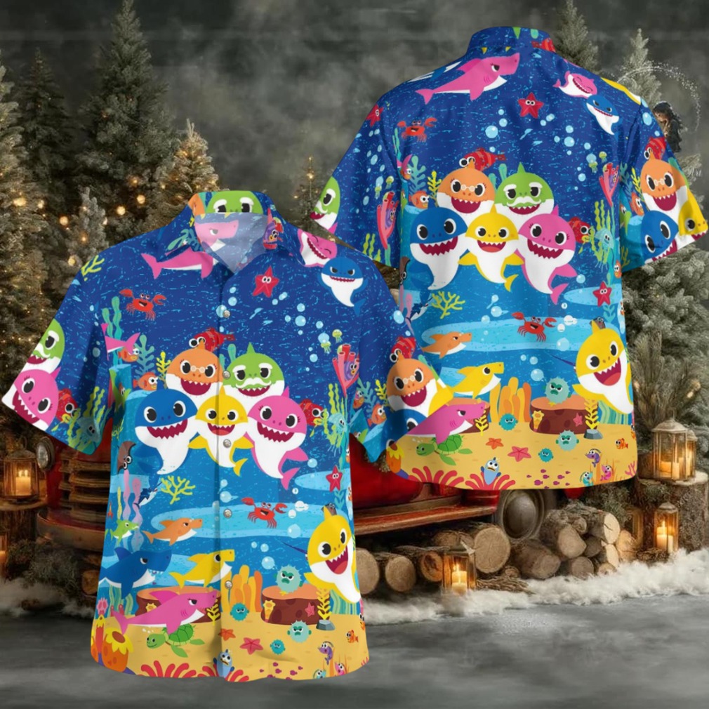Baby Shark Hawaiian Shirt Baby Shark Hawaiian Shirt