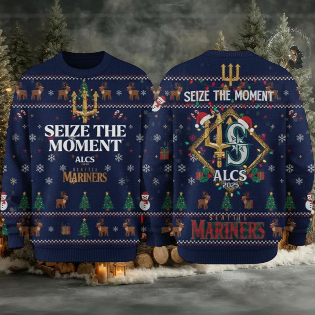 Mariners 2025 ALCS Champions Ugly Christmas Sweater Mariners 2025 ALCS Champions Ugly Christmas Sweater