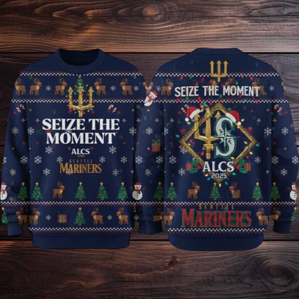 Mariners 2025 ALCS Champions Ugly Christmas Sweater Mariners 2025 ALCS Champions Ugly Christmas Sweater