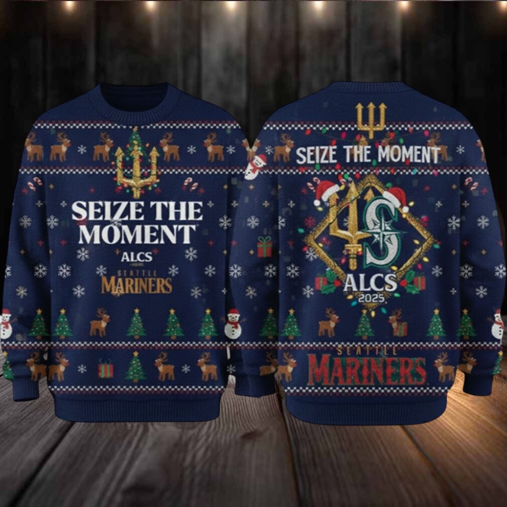 Mariners 2025 ALCS Champions Ugly Christmas Sweater Mariners 2025 ALCS Champions Ugly Christmas Sweater