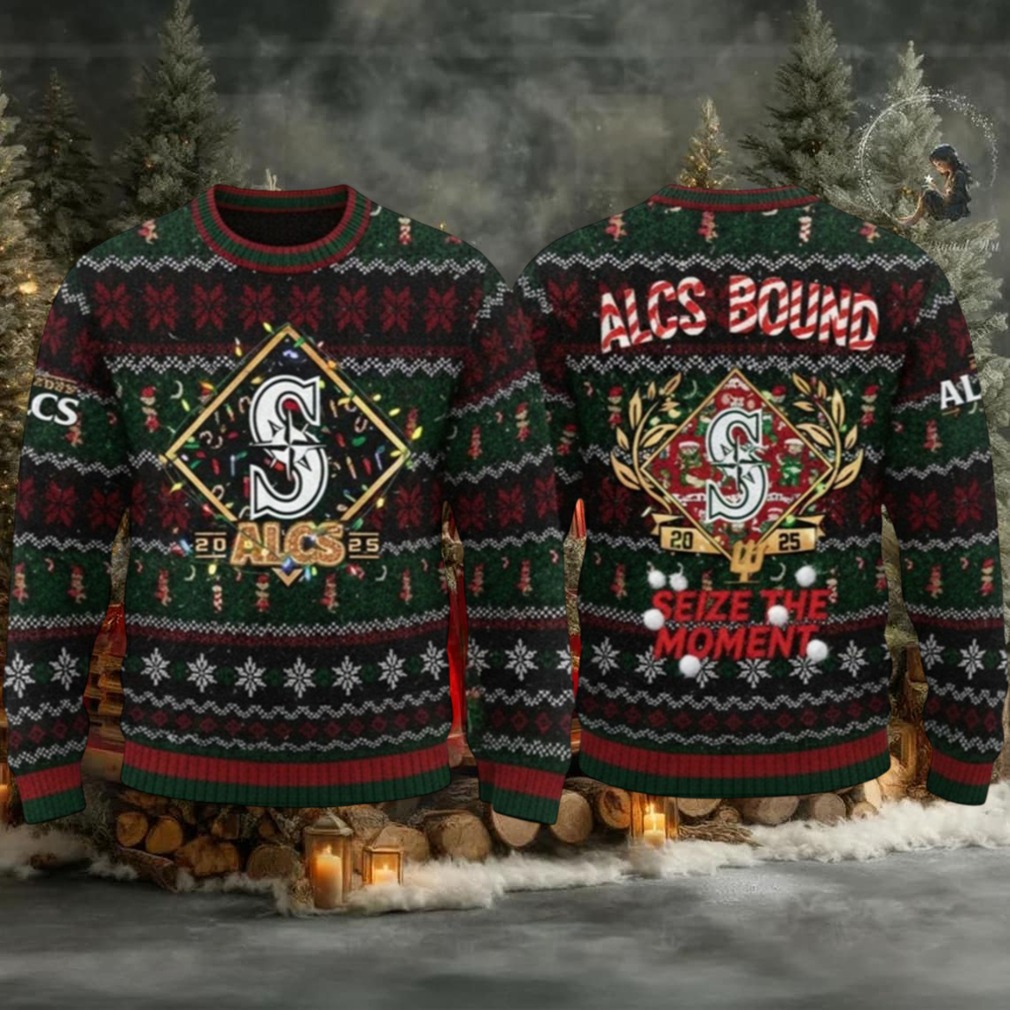 Mariners ALCS Bound 2025 Ugly Christmas Sweater Mariners ALCS Bound 2025 Ugly Christmas Sweater