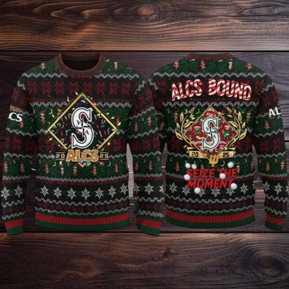 Mariners ALCS Bound 2025 Ugly Christmas Sweater Mariners ALCS Bound 2025 Ugly Christmas Sweater