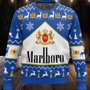 Marlboro Cool Menthol Ugly Christmas Sweater