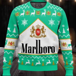 Marlboro Menthol Ugly Christmas Sweater
