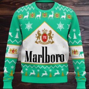 Marlboro Menthol Ugly Christmas Sweater
