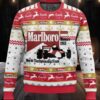 Personalized Marlboro Winter Reindeer Ugly Sweater Personalized Marlboro Winter Reindeer Ugly Sweater