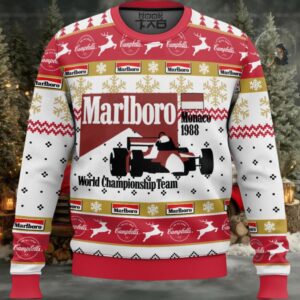 Marlboro Monaco 1988 Ugly Christmas Sweater
