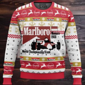 Marlboro Monaco 1988 Ugly Christmas Sweater