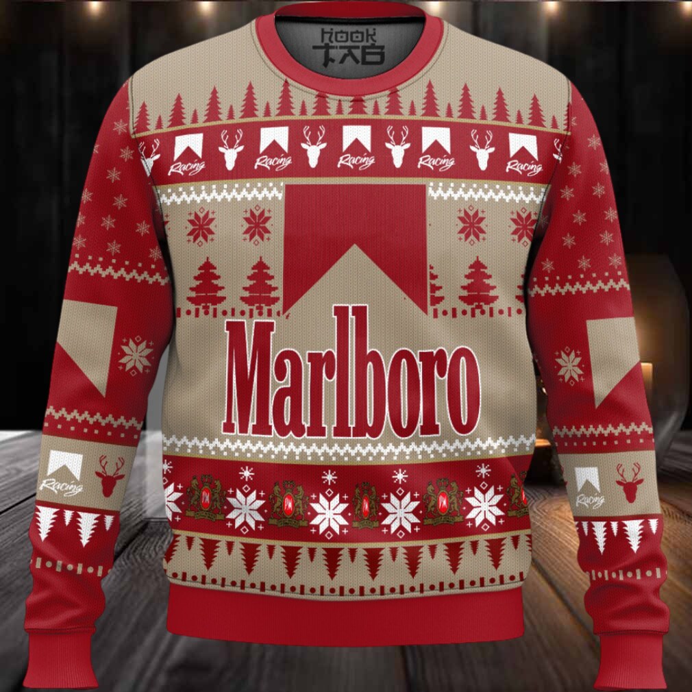 Marlboro Racing Ugly Christmas Sweater Marlboro Racing Ugly Christmas Sweater