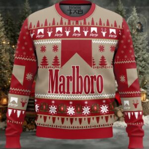 Marlboro Racing Ugly Christmas Sweater
