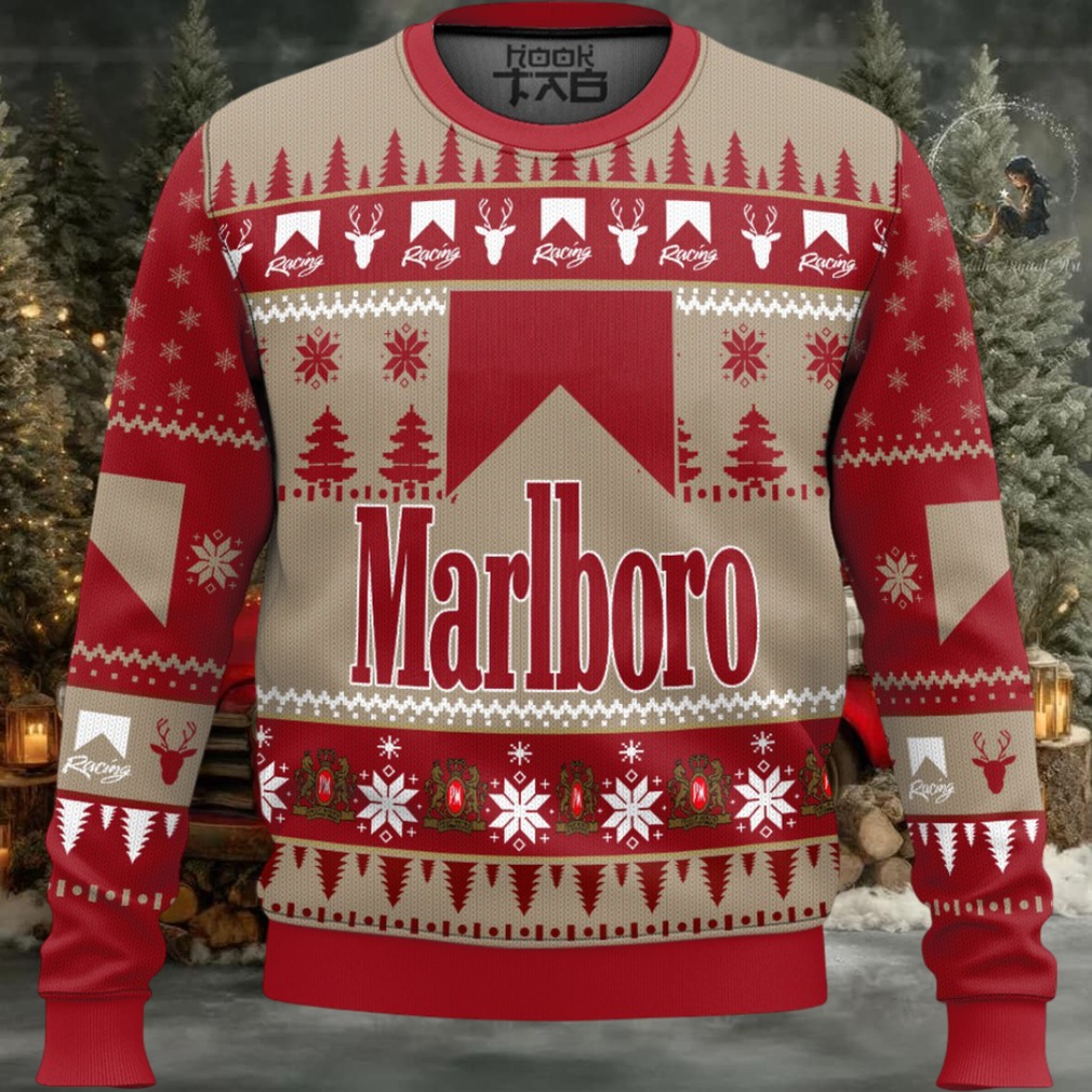 Marlboro Racing Ugly Christmas Sweater Marlboro Racing Ugly Christmas Sweater