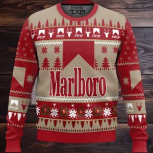 Marlboro Racing Ugly Christmas Sweater