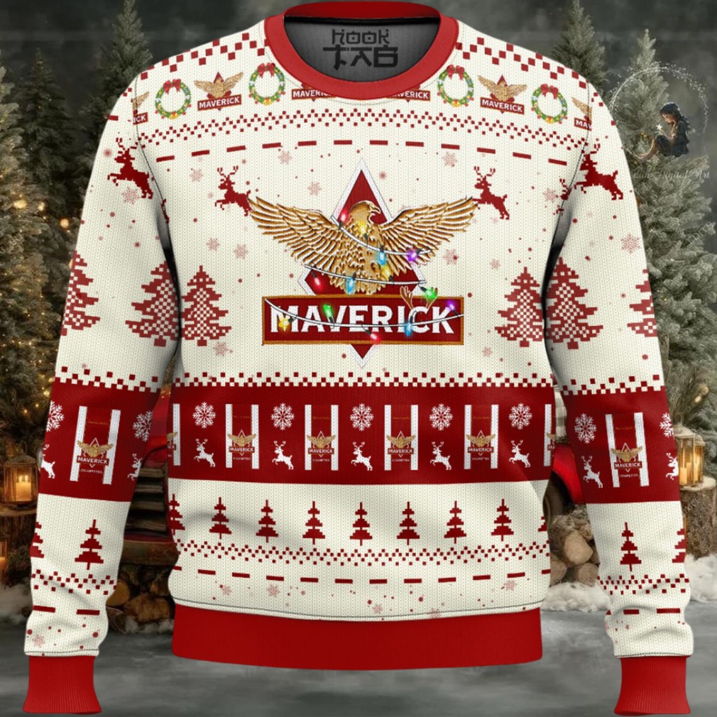 Maverick Tobacco Ugly Christmas Sweater Maverick Tobacco Ugly Christmas Sweater