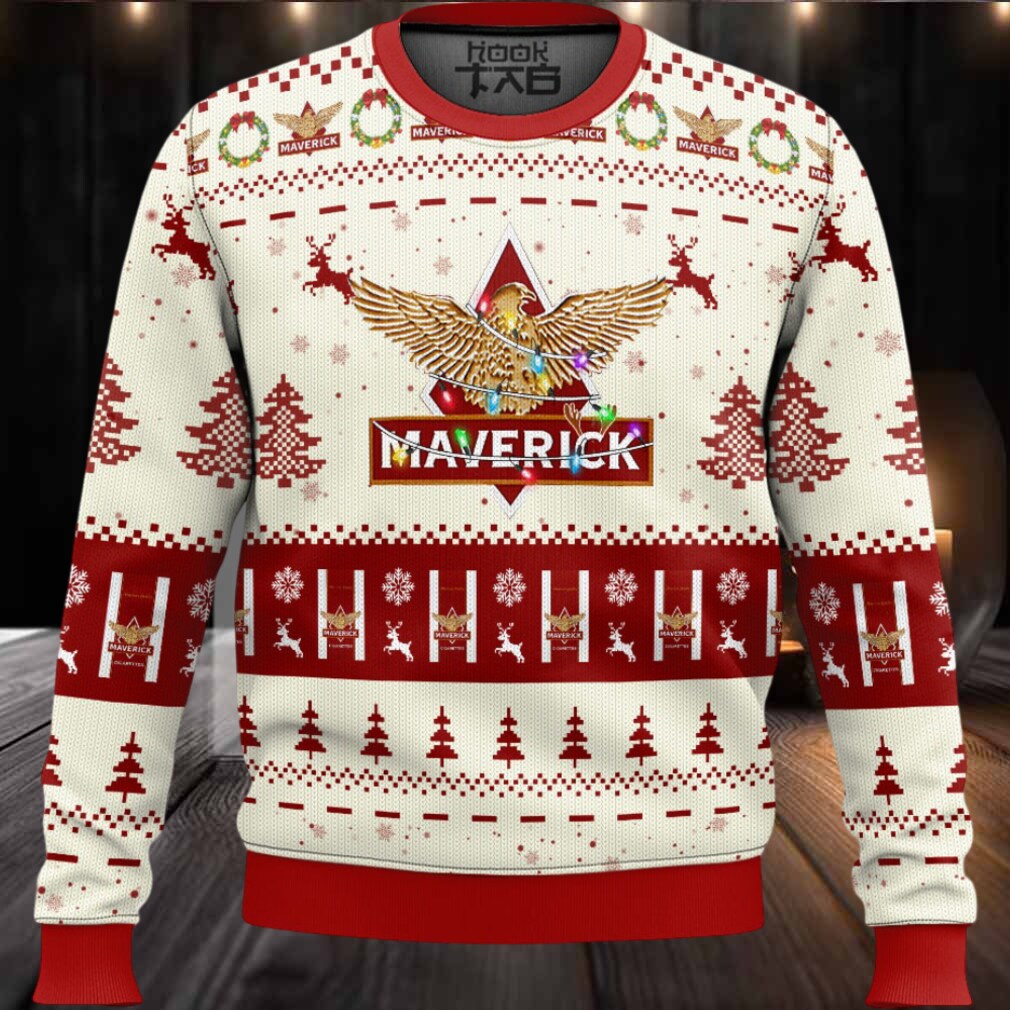 Maverick Tobacco Ugly Christmas Sweater Maverick Tobacco Ugly Christmas Sweater