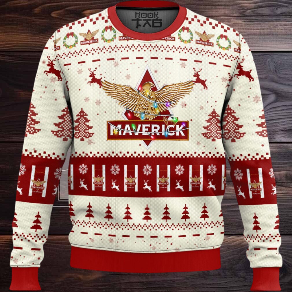 Maverick Tobacco Ugly Christmas Sweater Maverick Tobacco Ugly Christmas Sweater