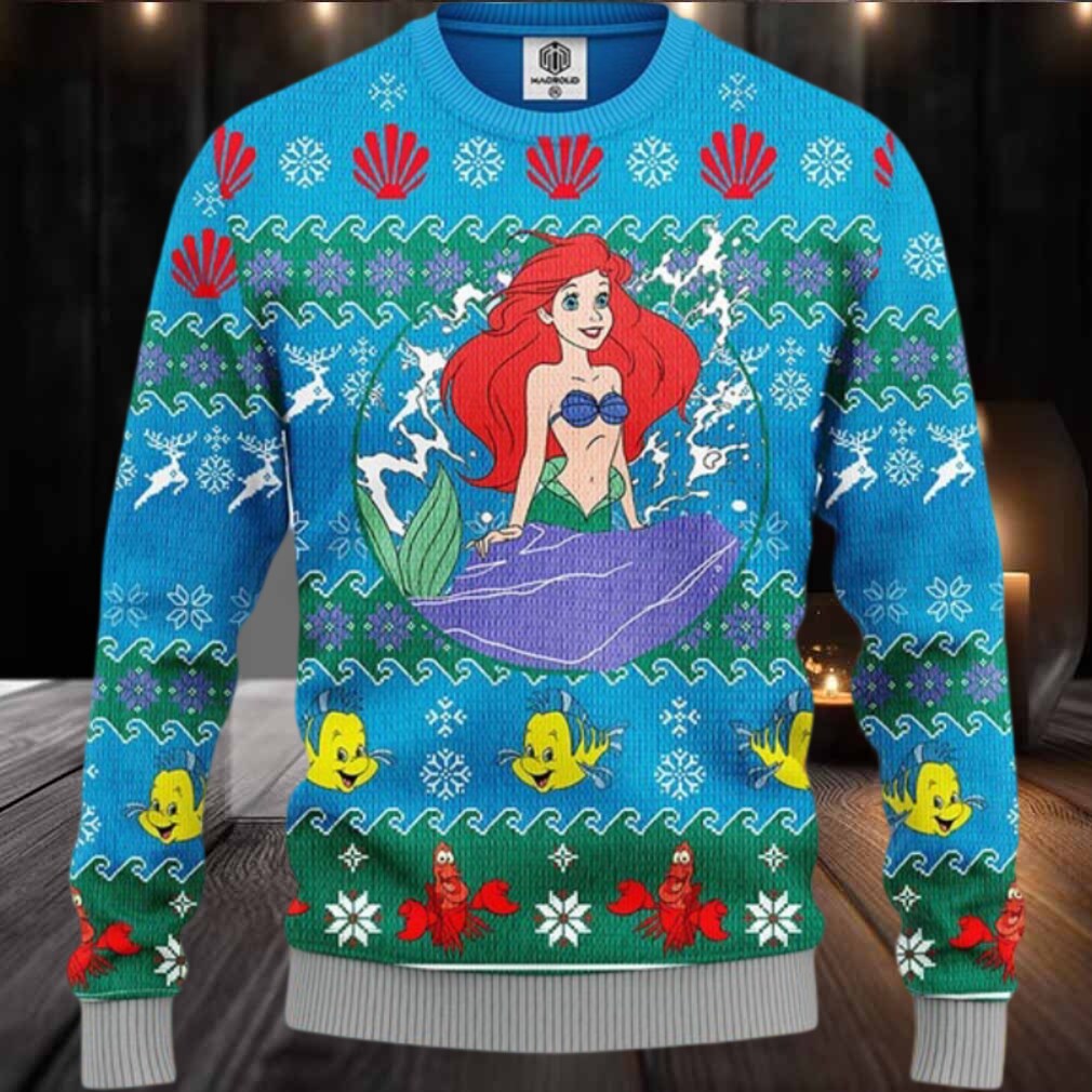 Mermaid Ugly Christmas Sweater Amazing Gift Funny Ugly Sweater Mermaid Ugly Christmas Sweater Amazing Gift Funny Ugly Sweater