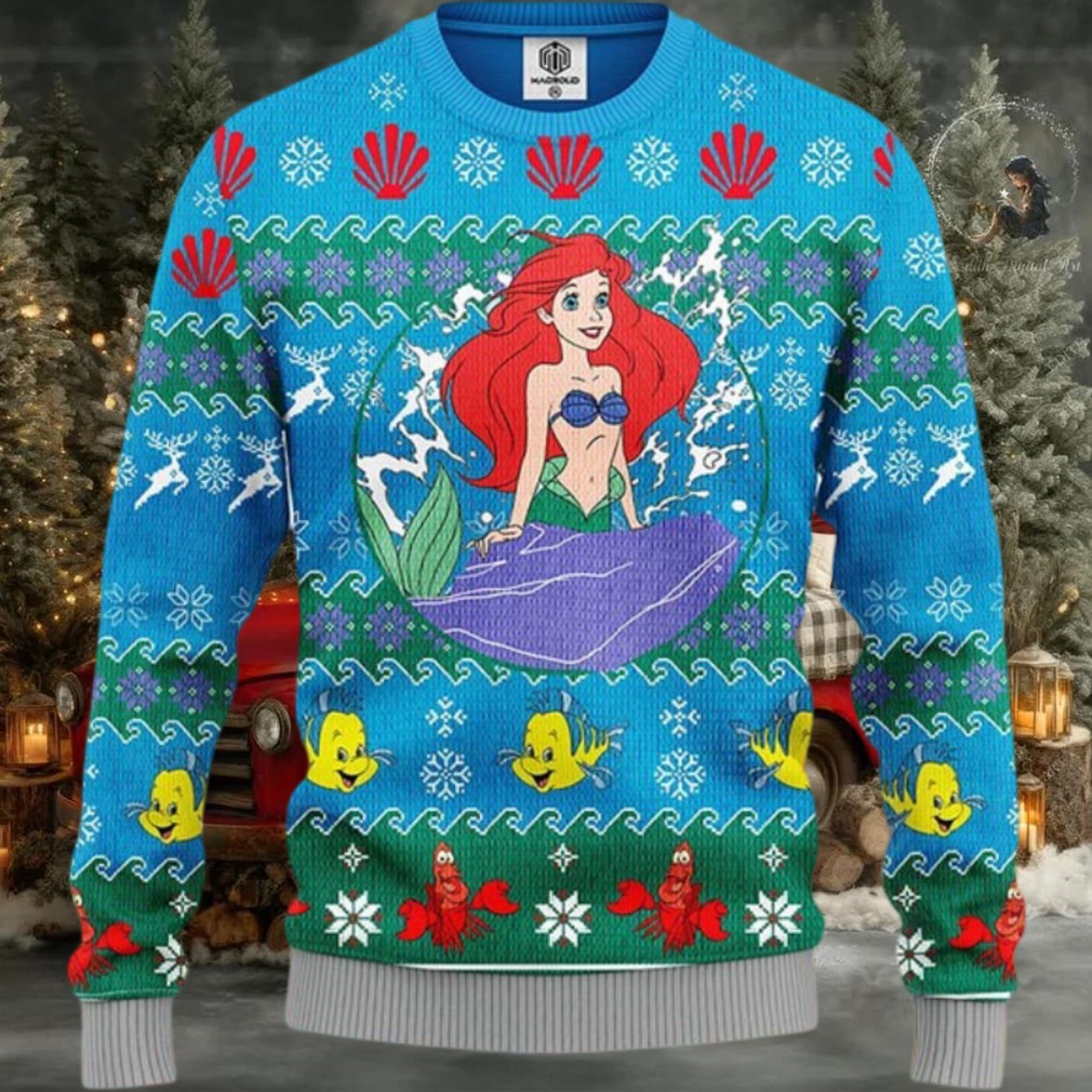 Mermaid Ugly Christmas Sweater Amazing Gift Funny Ugly Sweater Mermaid Ugly Christmas Sweater Amazing Gift Funny Ugly Sweater