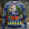 All I Want For Christmas Baseball Ugly Christmas Sweaters Family Black