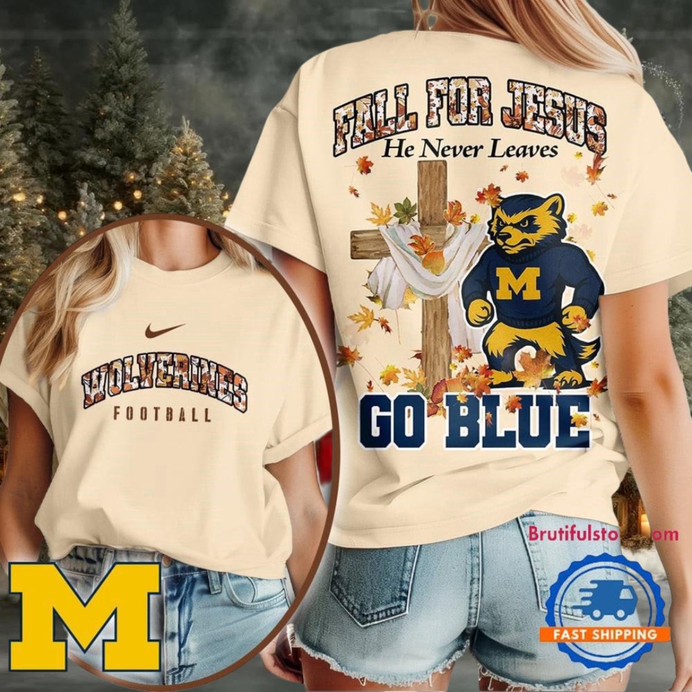 Michigan Wolverines 2025 NCAA Season Fall For Jesus Unisex 3D Shirt Michigan Wolverines 2025 NCAA Season Fall For Jesus Unisex 3D Shirt
