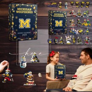Michigan Wolverines football 2025 Advent Calendar Christmas
