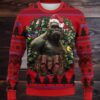 Trump JD Vance Robert Kennedy Elon Musk Thug Life Christmas Ugly Sweater Trump JD Vance Robert Kennedy Elon Musk Thug Life Christmas Ugly Sweater