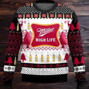Miller High Life Ugly Christmas Sweater