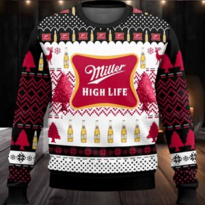 Miller High Life Ugly Christmas Sweater