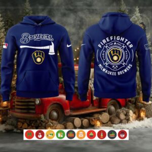 Milwaukee Brewers x Firefighter Application Day 2025 Hoodie Shirt