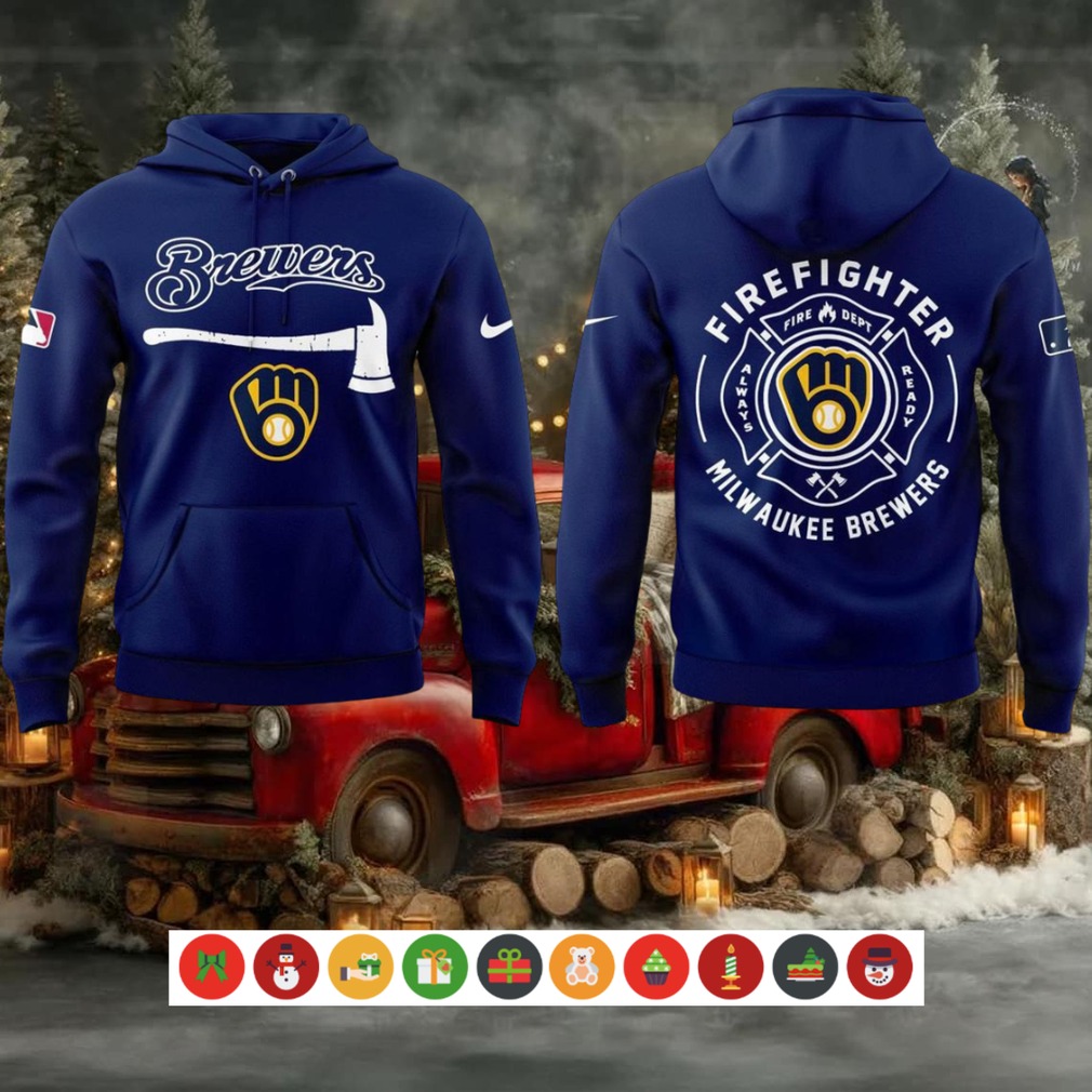 Milwaukee Brewers x Firefighter Application Day 2025 Hoodie Shirt Milwaukee Brewers x Firefighter Application Day 2025 Hoodie Shirt