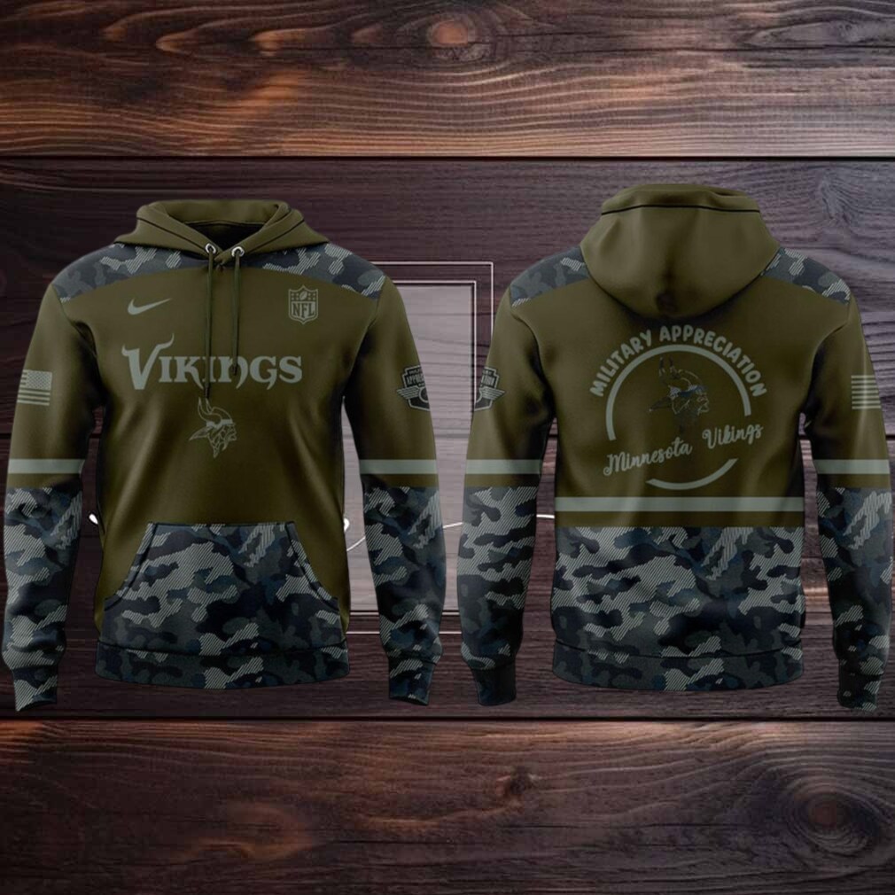 Minnesota Vikings Military Appreciation Month 2025 Veteran Honor Hoodie T Shirt Minnesota Vikings Military Appreciation Month 2025 Veteran Honor Hoodie T Shirt