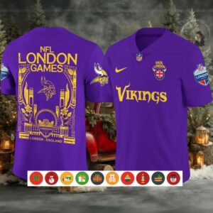 Minnesota Vikings NFL In London Games Football Jersey
