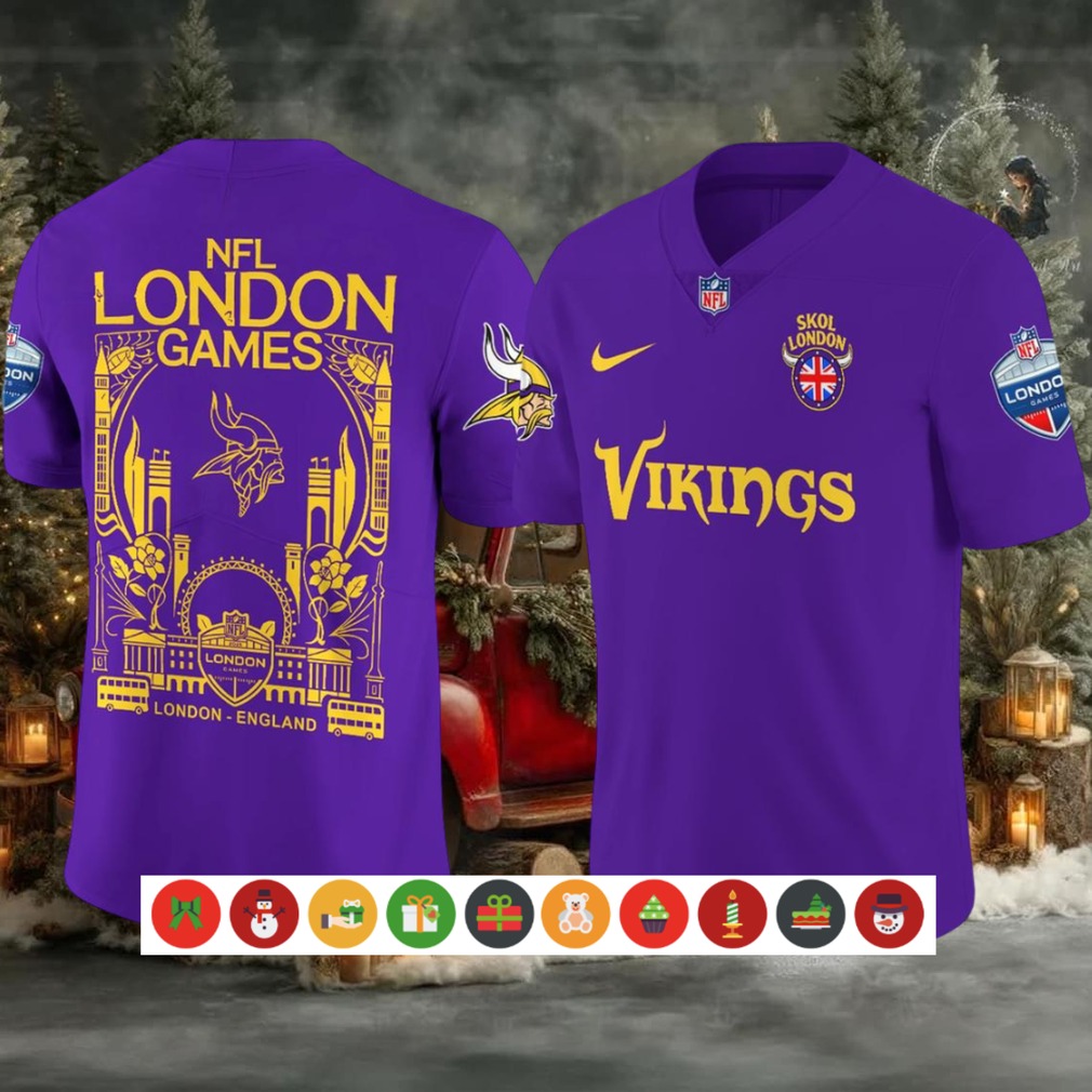Minnesota Vikings NFL In London Games Football Jersey Minnesota Vikings NFL In London Games Football Jersey