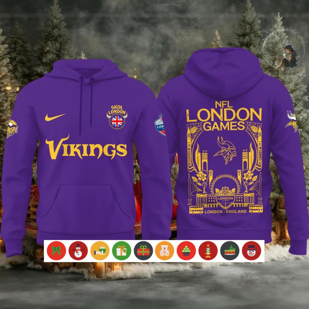Minnesota Vikings NFL In London Games Hoodie Shirt Minnesota Vikings NFL In London Games Hoodie Shirt