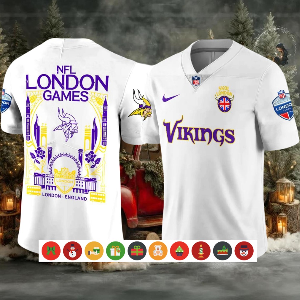 Minnesota Vikings NFL In London Games White Football Jersey Minnesota Vikings NFL In London Games White Football Jersey