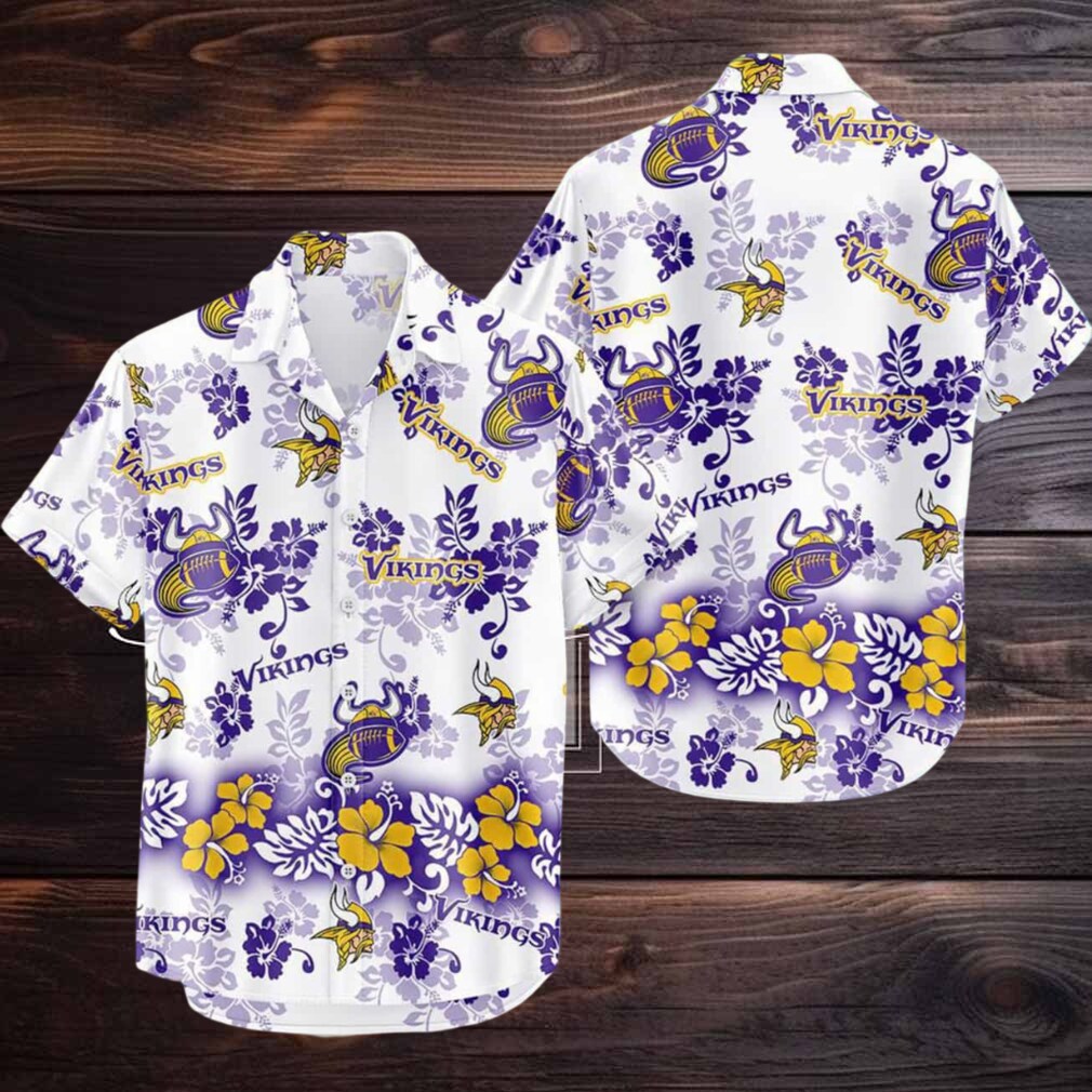 Minnesota Vikings New Design Hot Summer Hawaiian Shirt Minnesota Vikings New Design Hot Summer Hawaiian Shirt