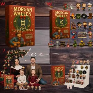 Morgan Wallen 2025 Advent Calendar Christmas