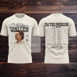 Morgan Wallen Im The Problem Tour Logo Two Sided Hoodie Shirt