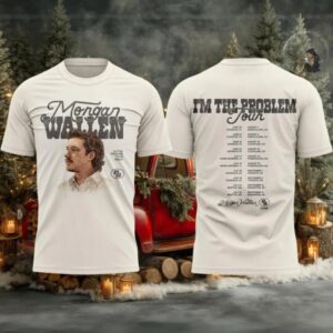 Morgan Wallen Im The Problem Tour Logo Two Sided Hoodie Shirt