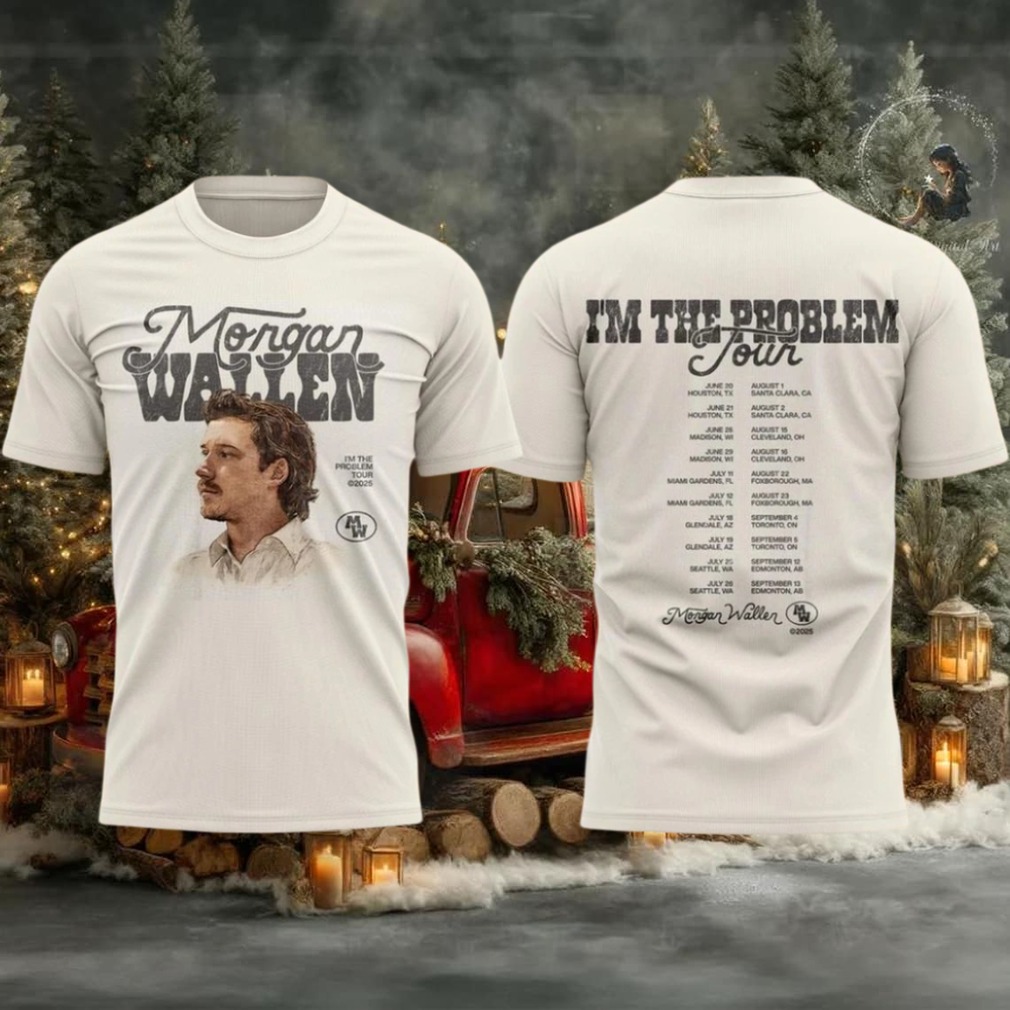Morgan Wallen Im The Problem Tour Logo Two Sided Hoodie Shirt Morgan Wallen Im The Problem Tour Logo Two Sided Hoodie Shirt