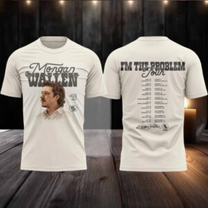 Morgan Wallen Im The Problem Tour Logo Two Sided Hoodie Shirt