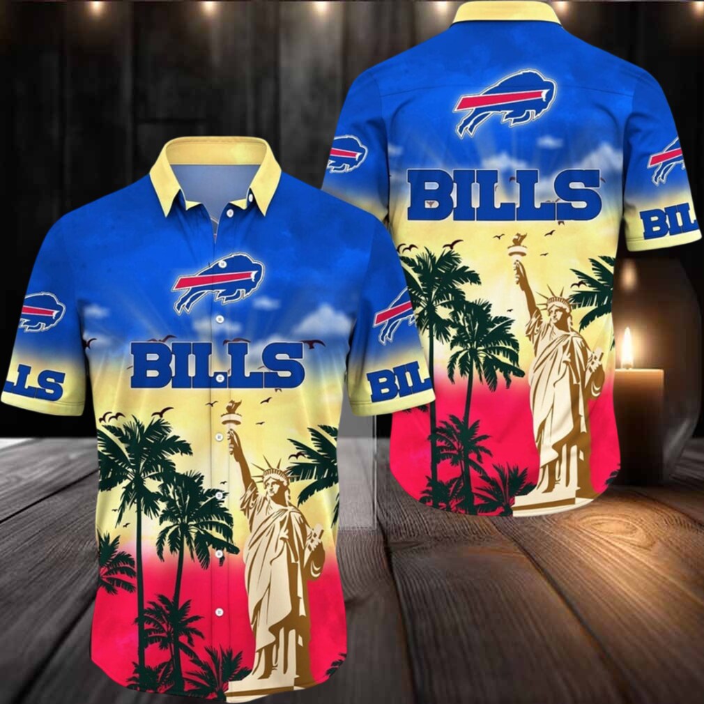 NFL Buffalo Bills Hawaii Shirt Statue Of Liberty Aloha Shirt NFL Buffalo Bills Hawaii Shirt Statue Of Liberty Aloha Shirt
