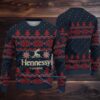 Black Fair Isle Stripe Guinness Beer Ugly Christmas Sweater Black Fair Isle Stripe Guinness Beer Ugly Christmas Sweater