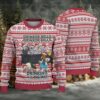 Red and White Geometric Fair Isle Ugly Christmas Sweater Jack Daniel’s Whiskey with Grinch Pattern Red and White Geometric Fair Isle Ugly Christmas Sweater Jack Daniel’s Whiskey with Grinch Pattern