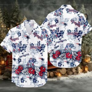 New England Patriots New Design Hot Summer Hawaiian Shirt New England Patriots New Design Hot Summer Hawaiian Shirt