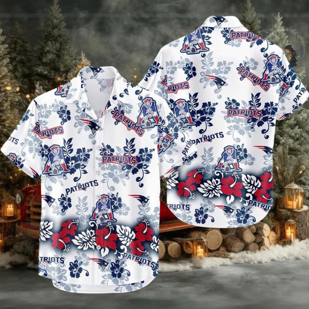New England Patriots New Design Hot Summer Hawaiian Shirt New England Patriots New Design Hot Summer Hawaiian Shirt