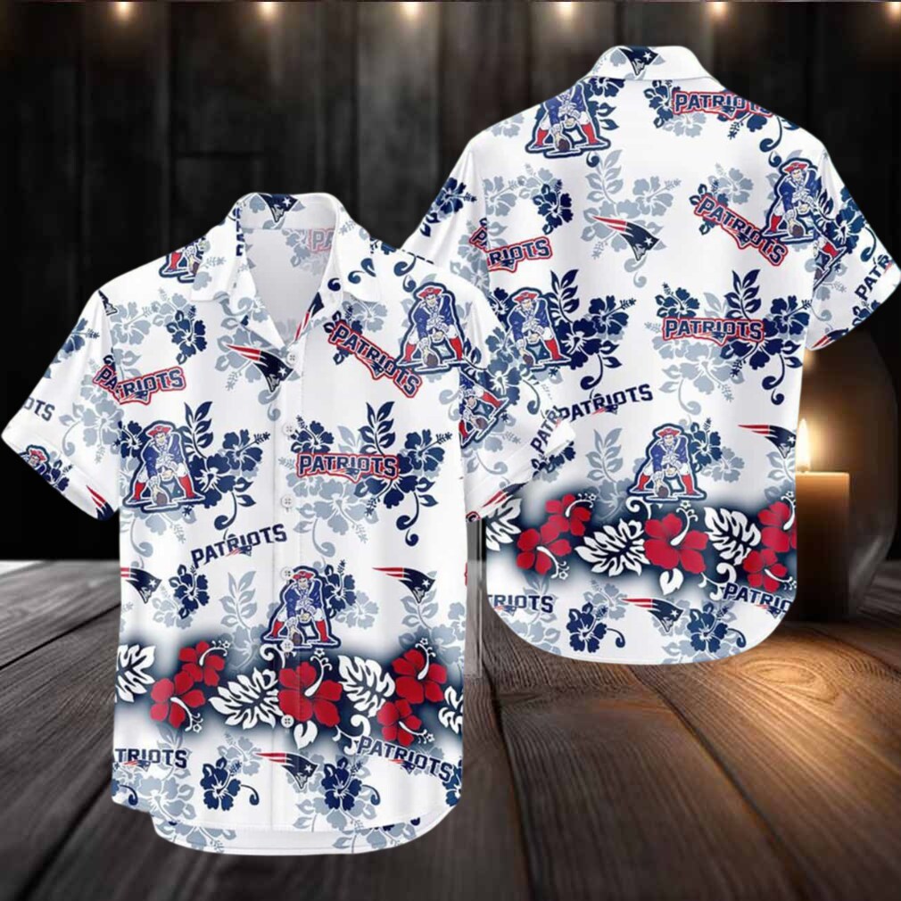 New England Patriots New Design Hot Summer Hawaiian Shirt New England Patriots New Design Hot Summer Hawaiian Shirt