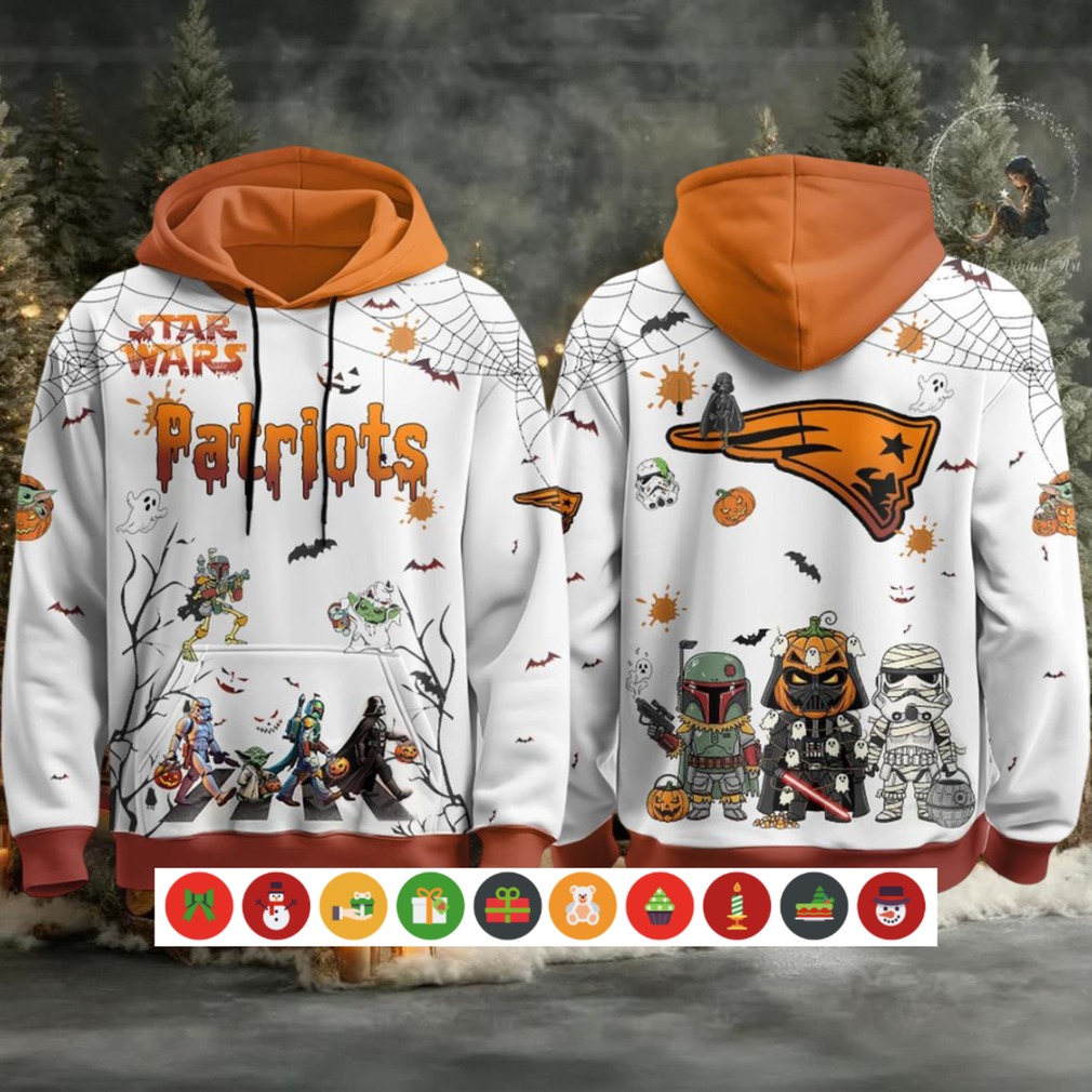 New England Patriots x Star Wars Halloween 2025 Hoodie Shirt New England Patriots x Star Wars Halloween 2025 Hoodie Shirt
